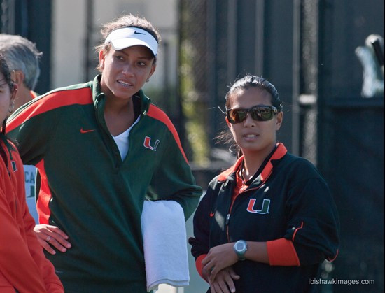 Danielle Mills (L) and Audrey Bañada (R)