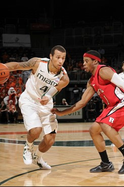2012 Miami Hurricanes Men's Basketball vs Rutgers