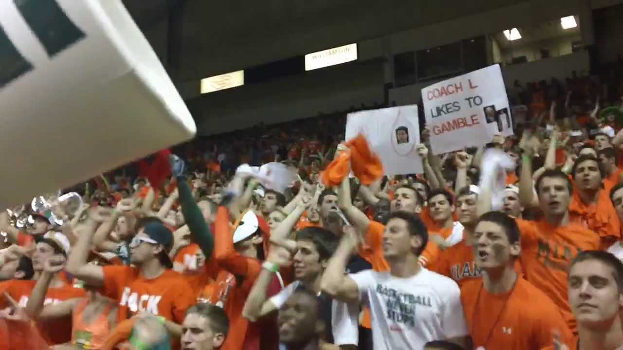 Miami-Duke Student Section