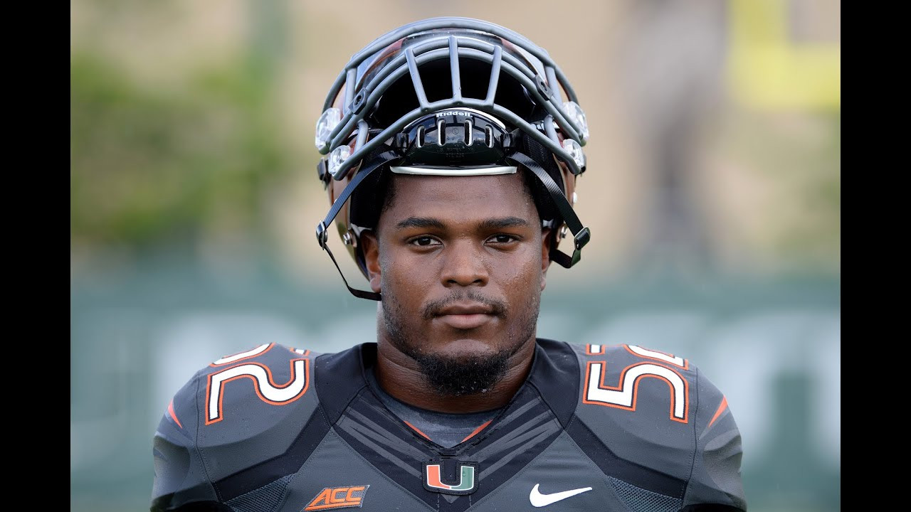 Denzel Perryman - #CanesCamp Day 3 (Aug.7)