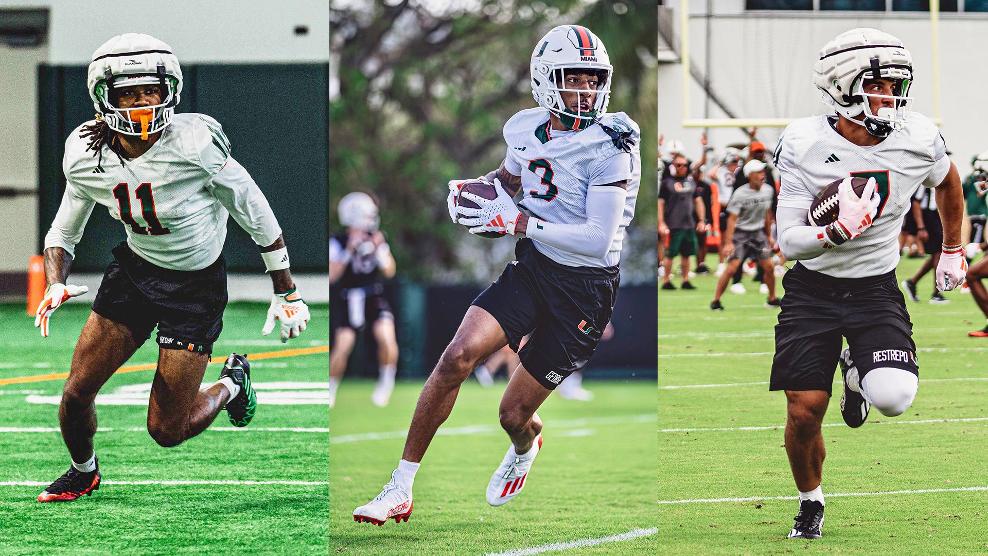 Miami Places Three Receivers on Biletnikoff Award Watch List