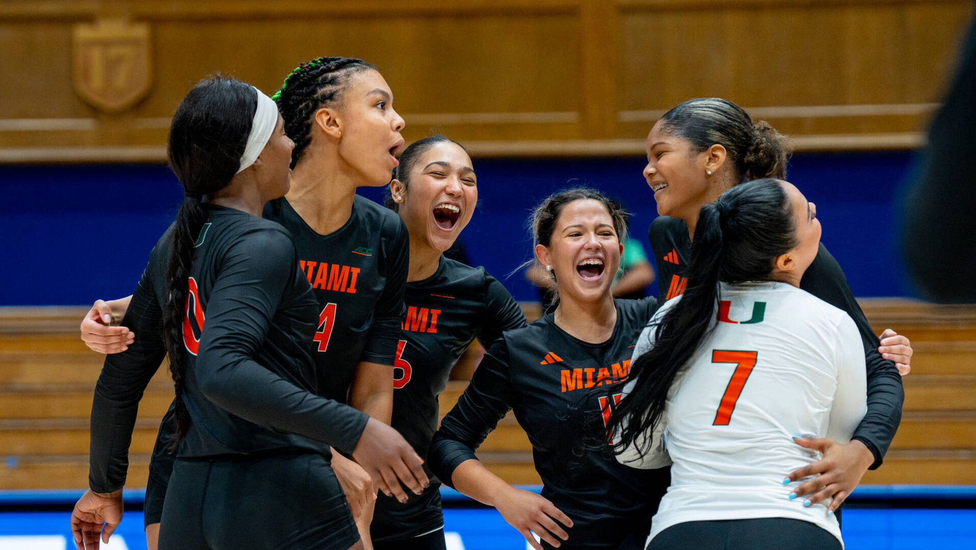 Rodriguez Earns Triple-Double in Miami’s Five-Set Victory Over Duke