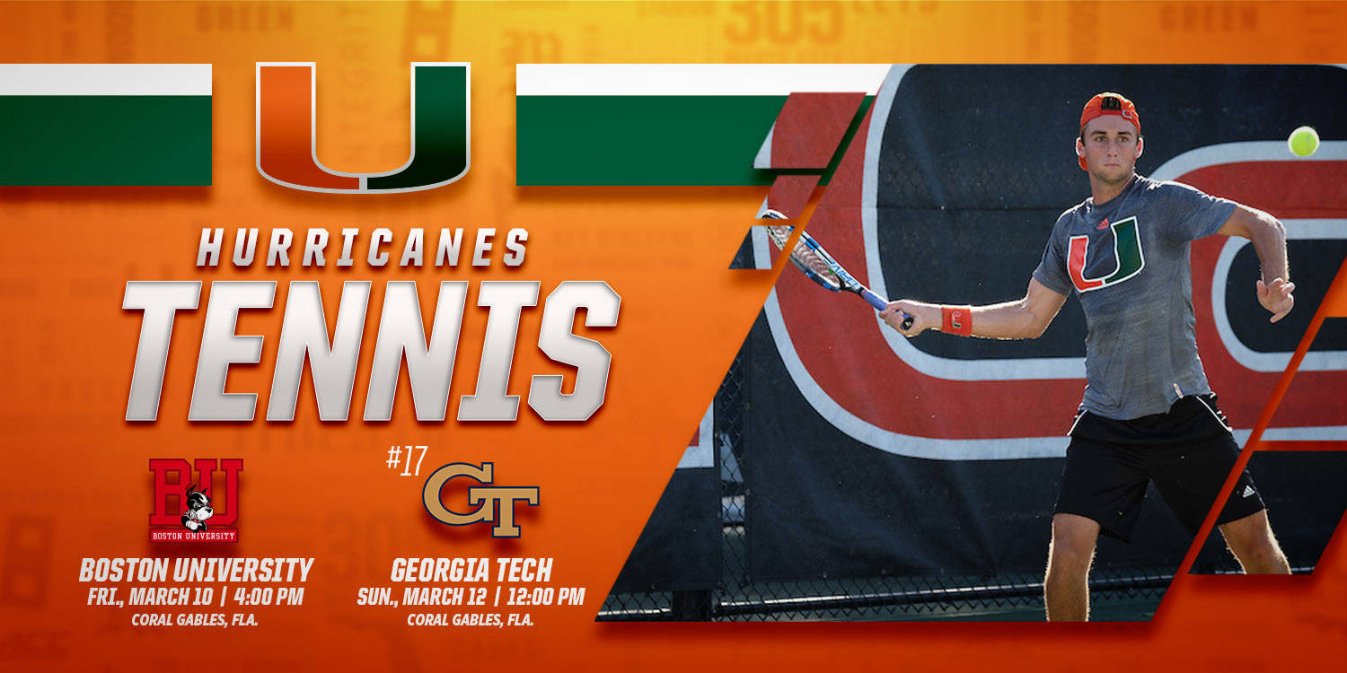 Miami Set to Host Boston U. and Georgia Tech