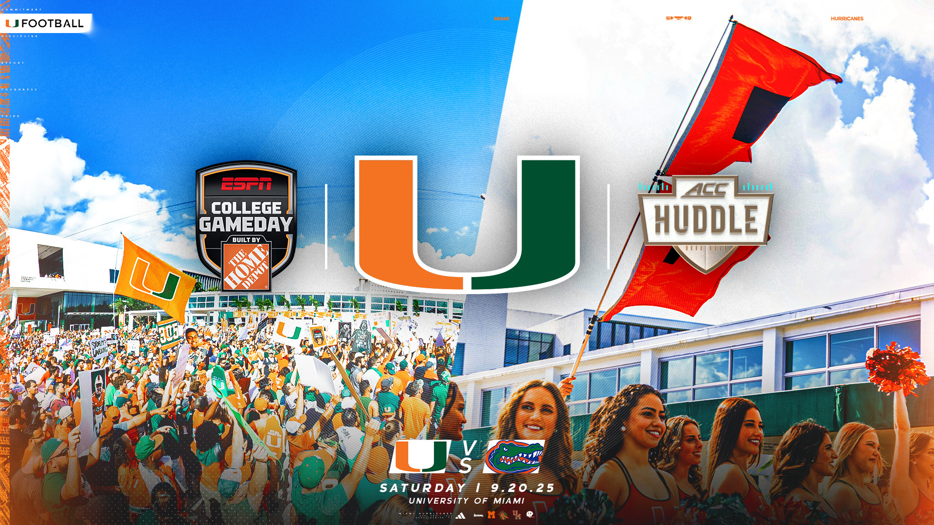 Miami Welcomes ESPN College GameDay, ACC Huddle