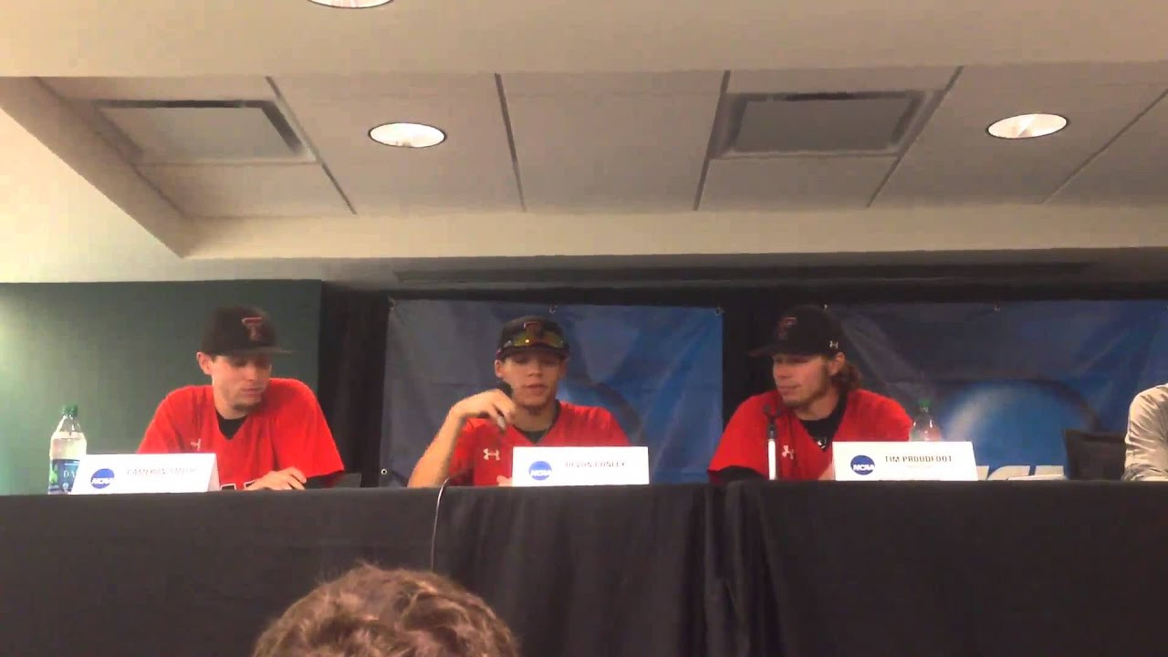 Game 7 TTU Press Conference - Cameron Smith, Devon Conley and Tim Proudfoot