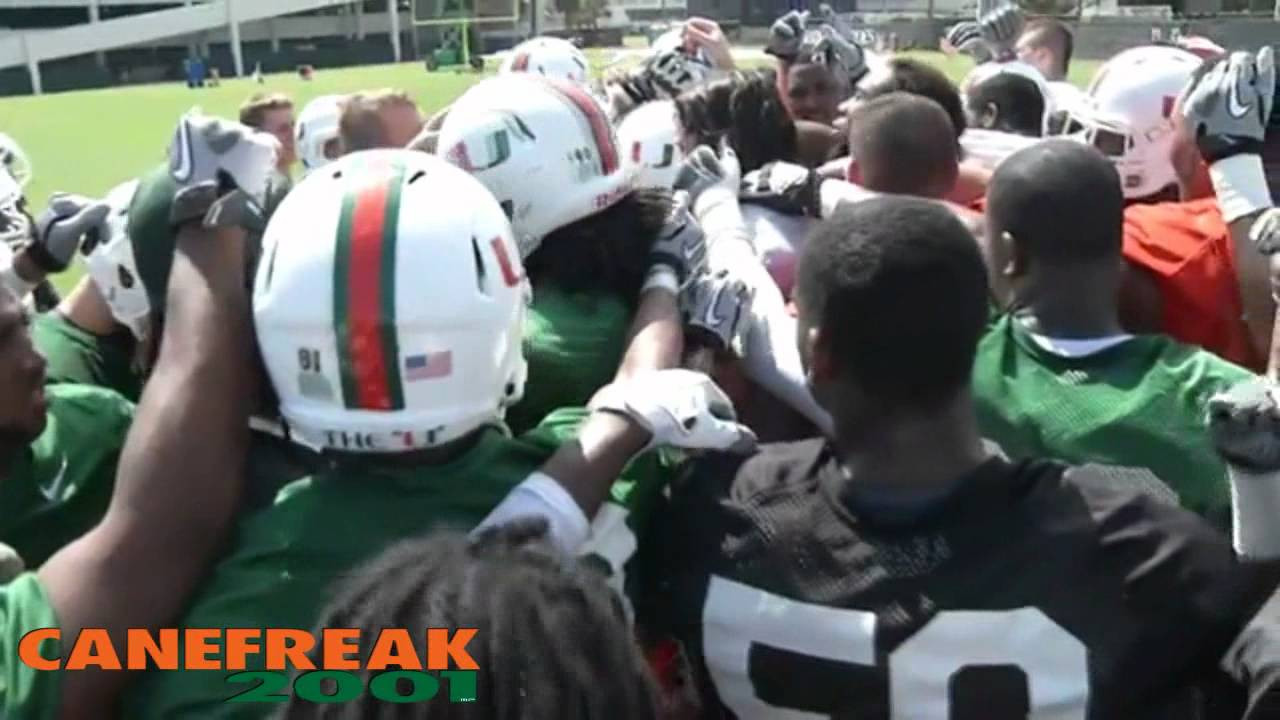 2012 MIAMI HURRICANES MOTIVATIONAL - DESERVE VICTORY