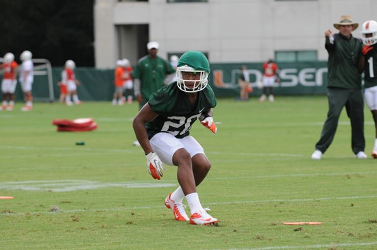 Freshman DB Ray Lewis III, son of future Pro Football Hall of Famer Ray Lewis