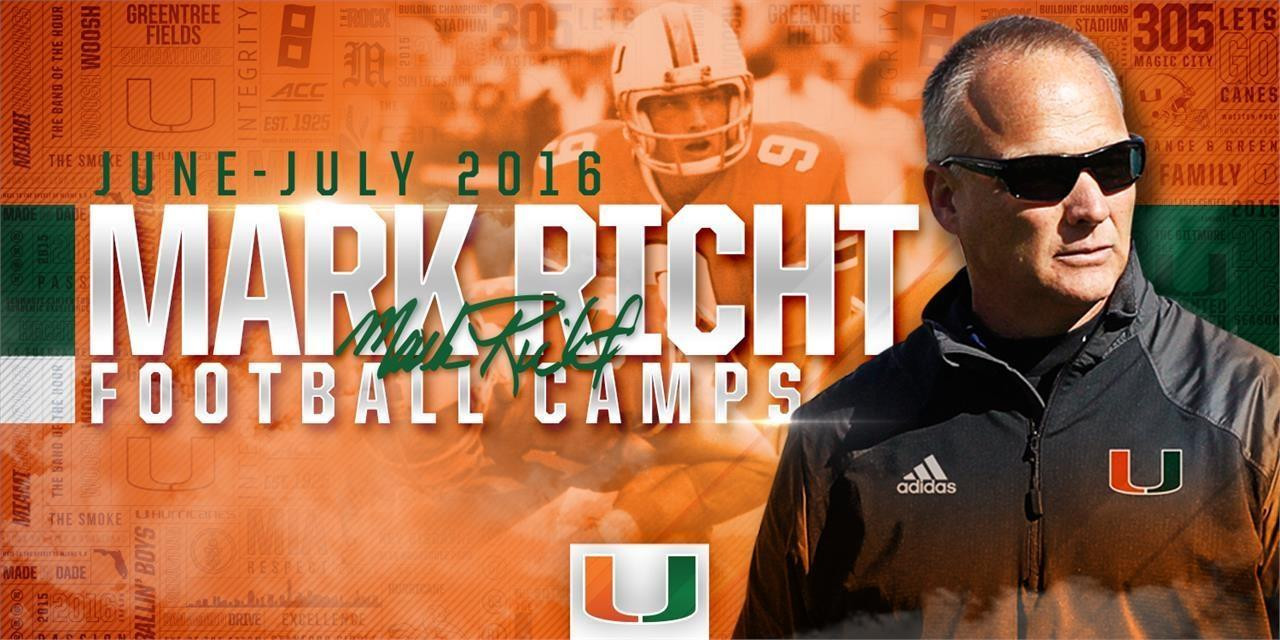 Sign Up For The Mark Richt Football Camp