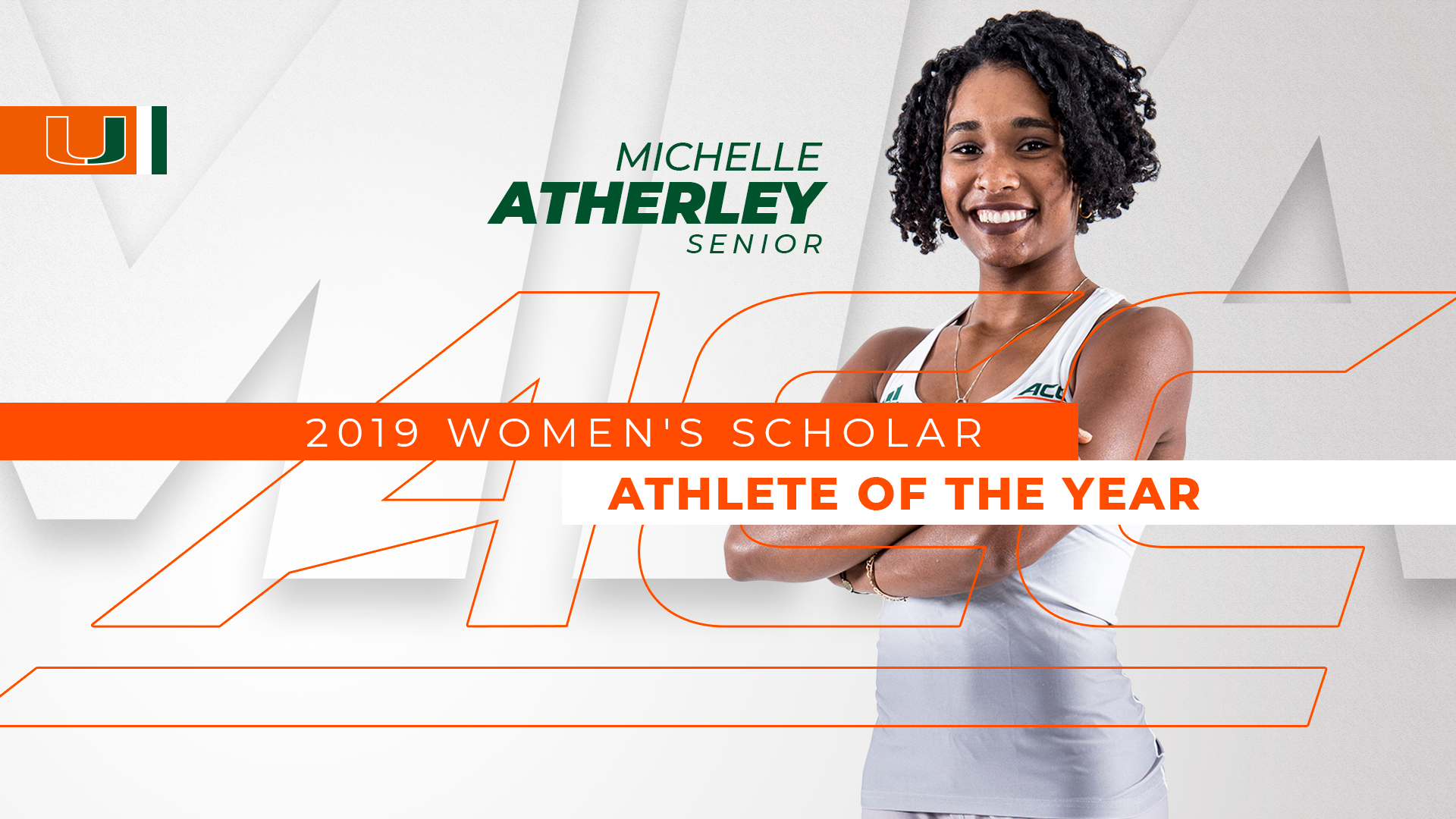 Atherley Named Track & Field Scholar-Athlete of the Year