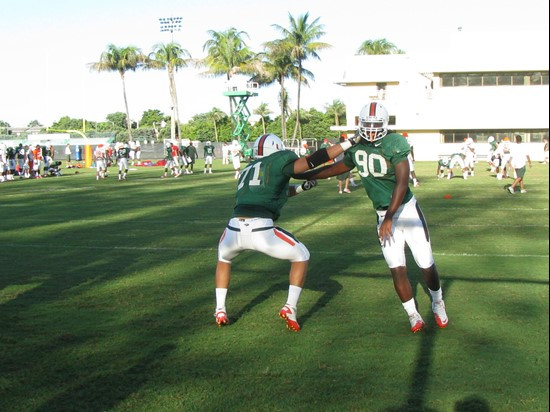 Hurricanes Football Practice (17) - 08/19/11