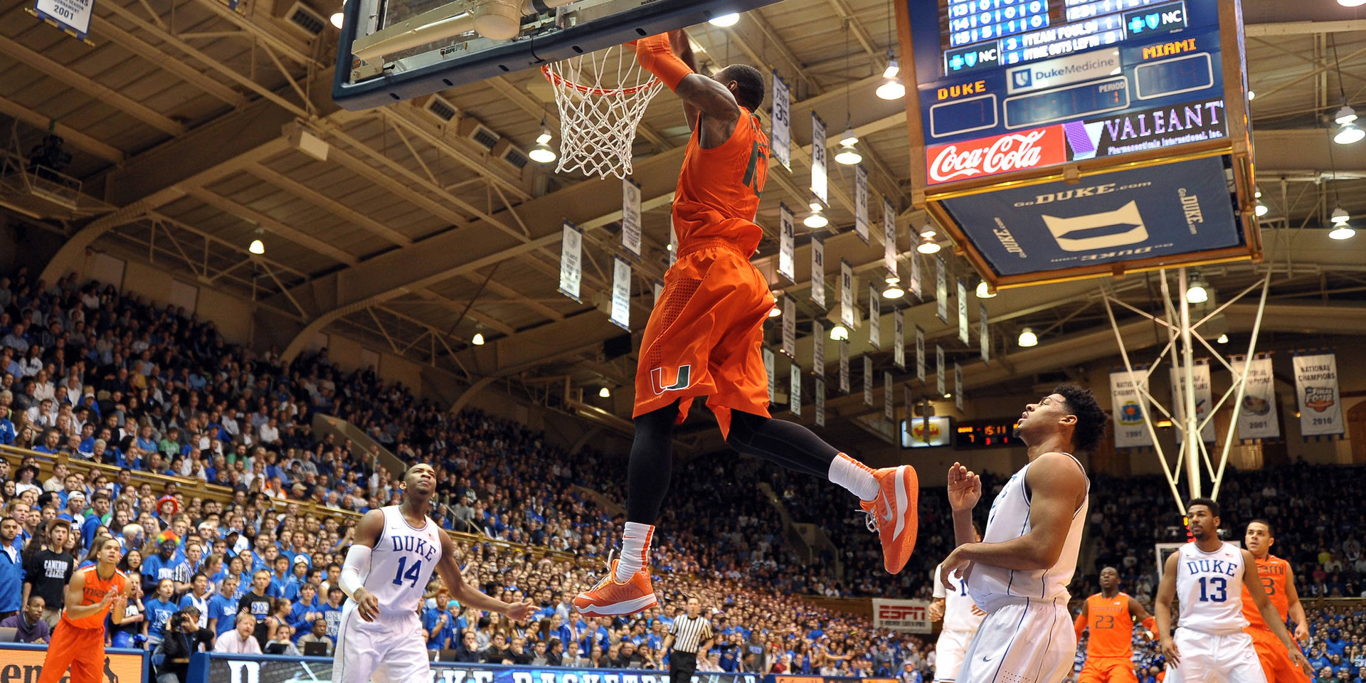 @CanesHoops Dominates Duke At Cameron, 90-74