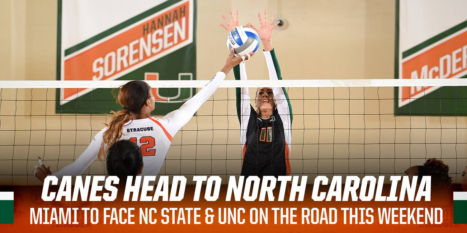 @CanesVB Travels to NC State and UNC