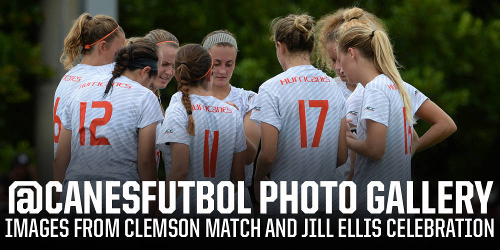 Soccer vs. Clemson & Ellis Celebration Photos