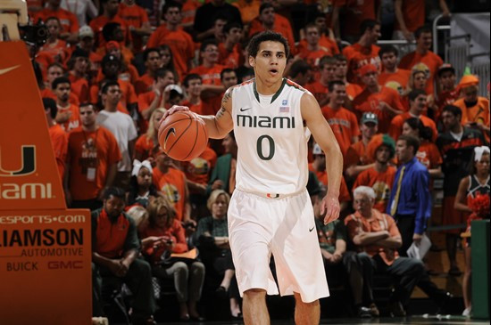 2012 Miami Hurricanes Men's Basketball vs Rutgers
