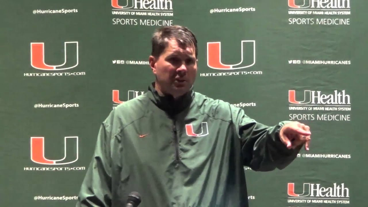 Head Coach Al Golden - #CanesCamp Day 11 (Aug 15.)