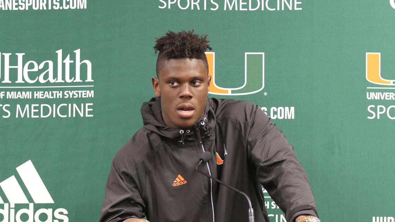 David Njoku | Post Game Presser | 10.15.16