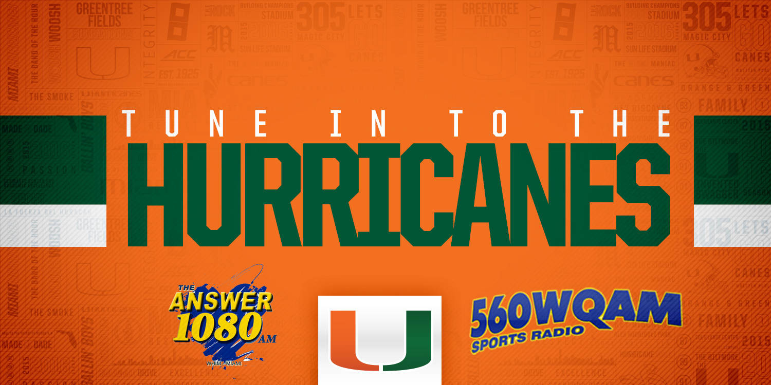 Tune in to Local Radio for @CanesHoops Games