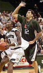 Hurricanes Edged By Charlotte 69-64