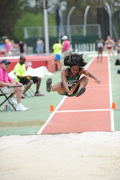 Elyse Houston at 2013 ACC Outdoor Championships