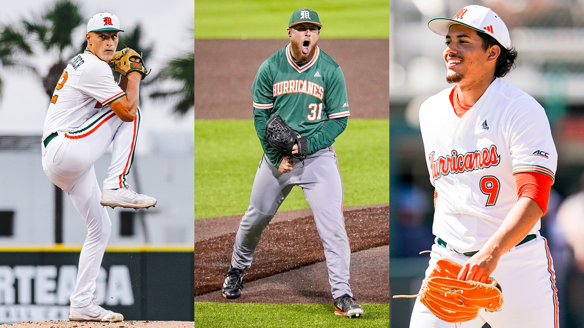 Three Hurricanes Picked on Second Day of MLB Draft