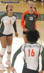 Miami Volleyball Ready for NCAA Tournament Opener