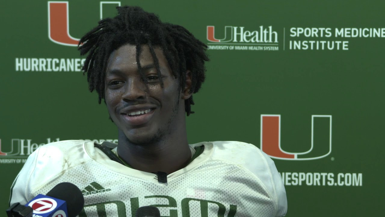 Gurvan Hall Jr. | Post Practice Presser | 3.5.20