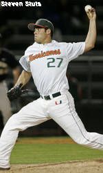 Hernandez Pitches No. 15 Miami Past Wake Forest, 7-4
