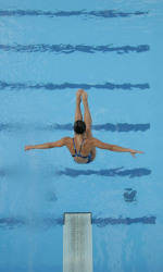 Diver Jenna Dreyer Wins the ACC One-Meter Title