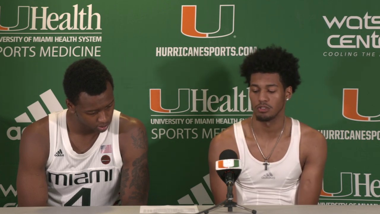 Keith Stone & Harlond Beverly | Postgame Presser vs Virginia | 3.04.20