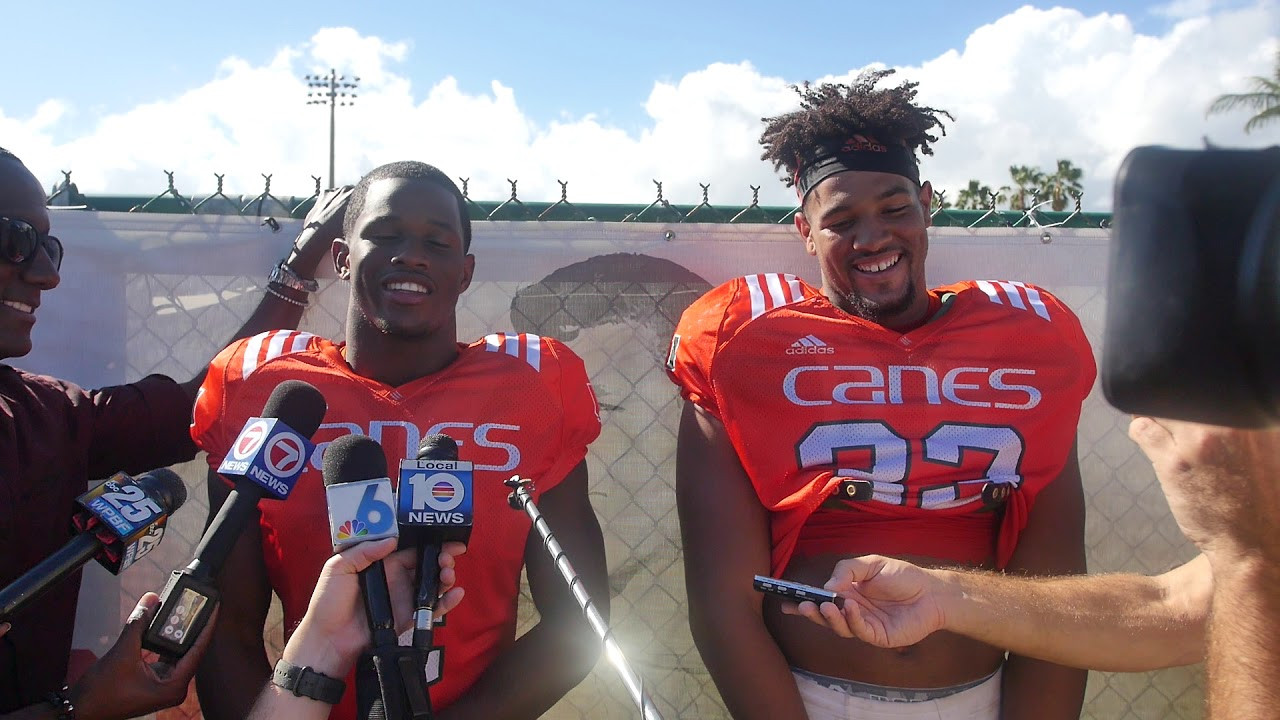 Jaquan Johnson and Trent Harris | Post Practice Interview | 11.21.17