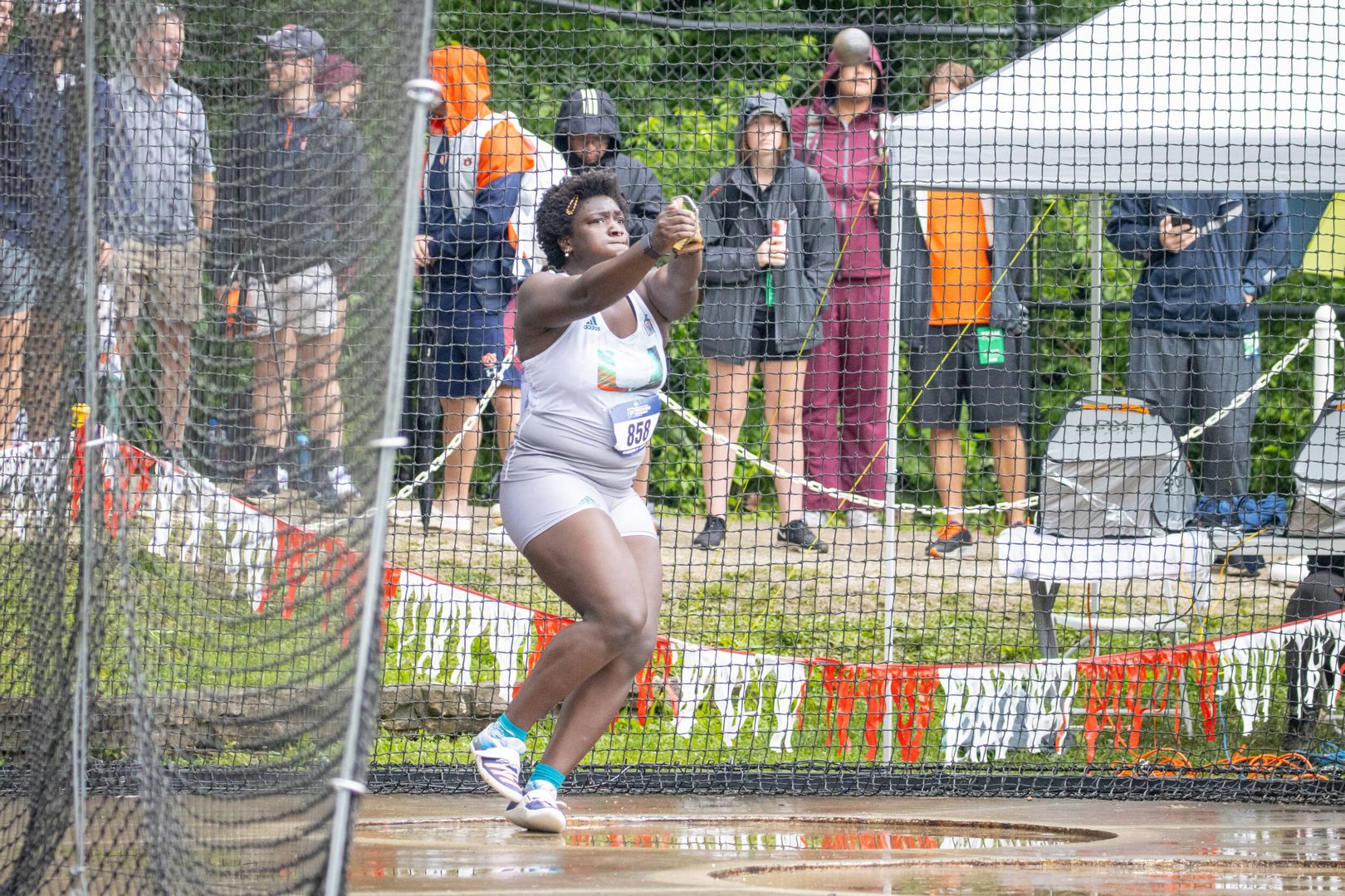Ajagbe Qualifies for NCAA Outdoors in Two Events; Four Canes Advance at NCAA East Prelims