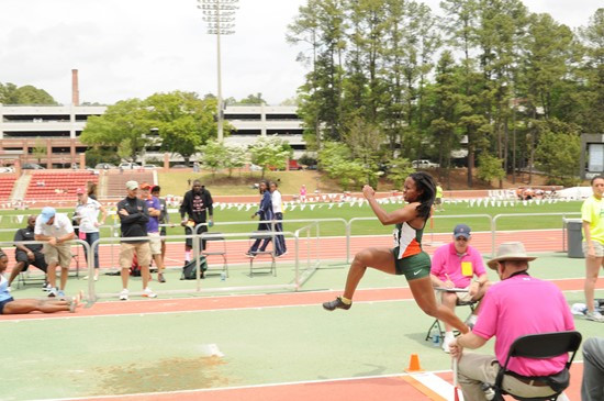 Elyse Houston at 2013 ACC Outdoor Championships