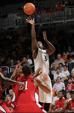 2012 Miami Hurricanes Men's Basketball vs Rutgers