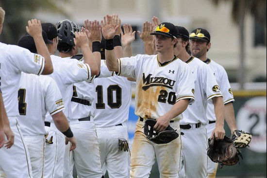 Missouri 7, Ole Miss 0 (Game 1 - Coral Gables Regional)