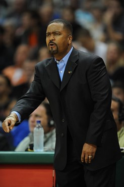 University of Miami Hurricanes head coach, Frank Haith, and the Canes played host to the Duke Blue Devils at the BankUnited Center on February 13,...