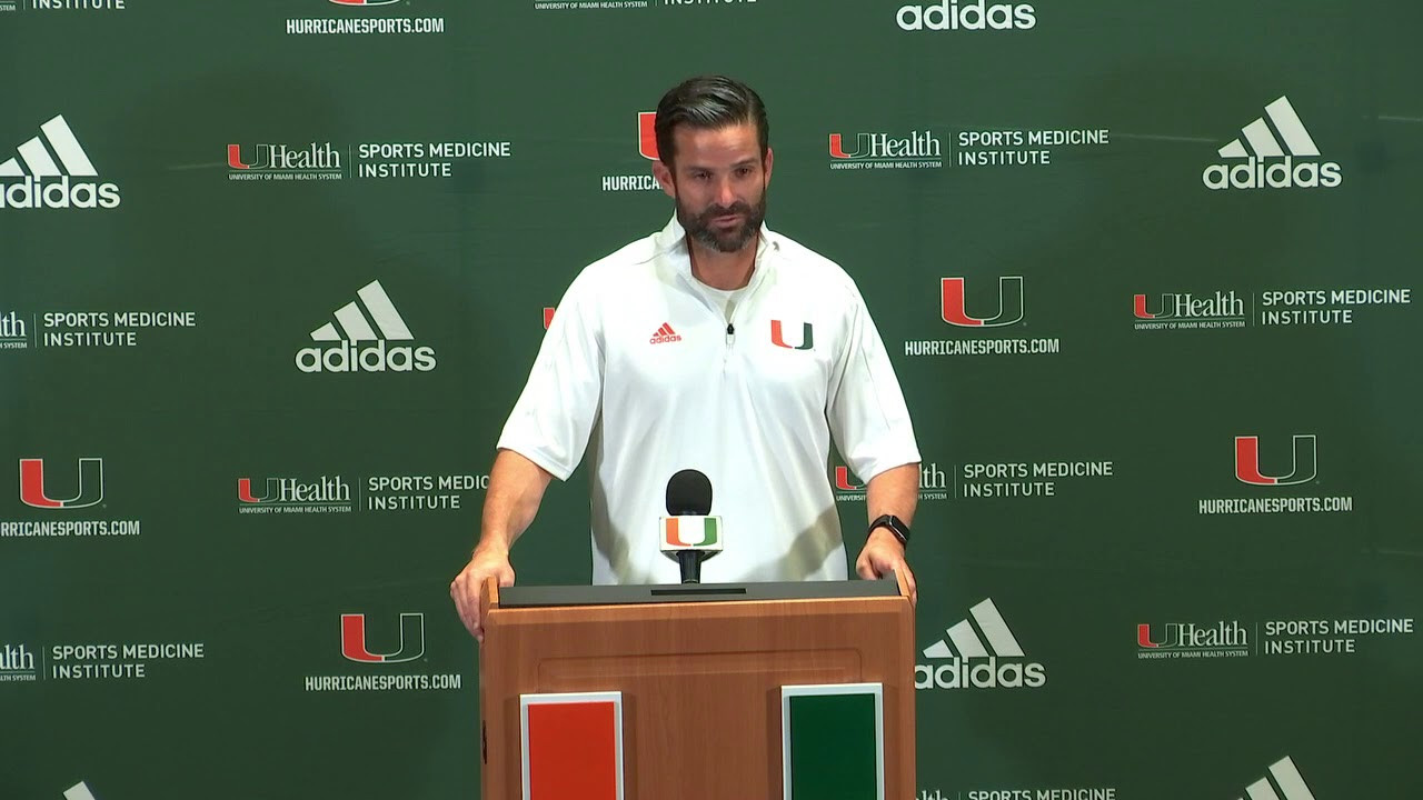 Manny Diaz | Press Conference | 11.18.19