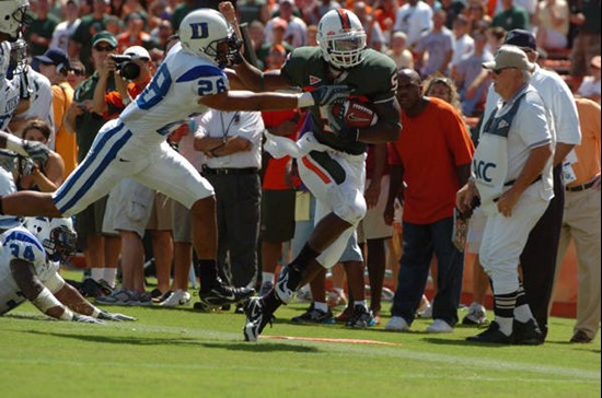 Duke Devils @ Miami 9-29-2007