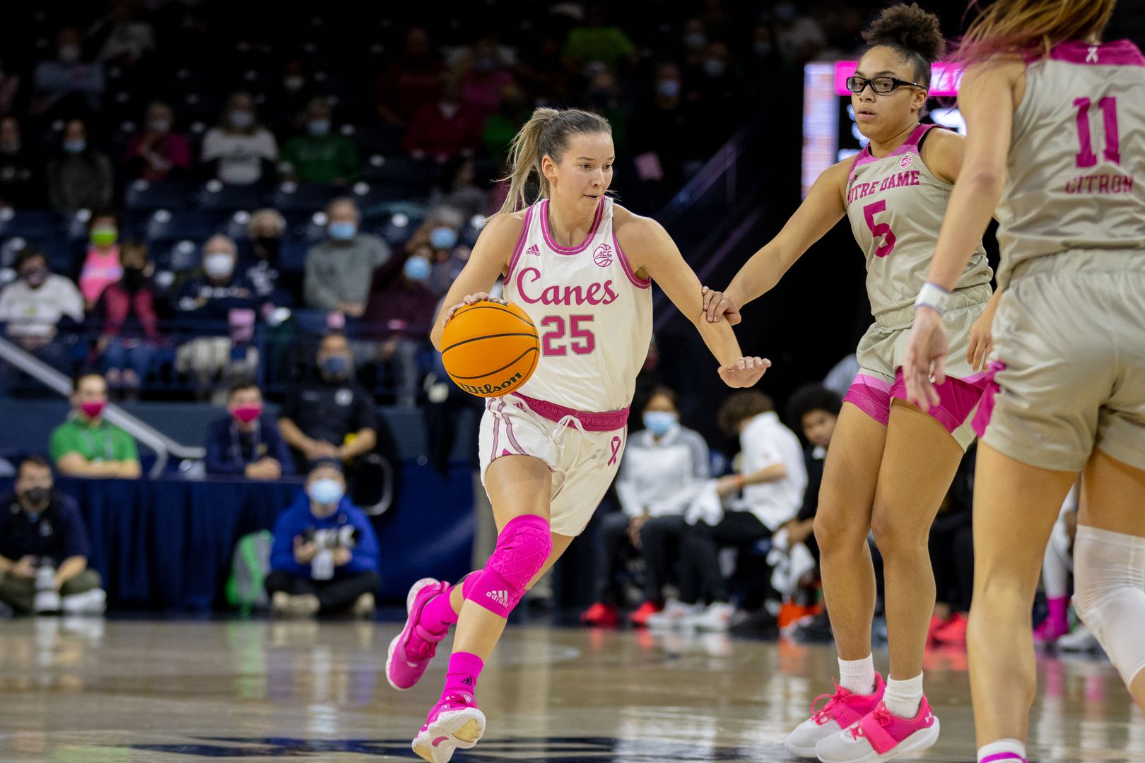 Canes Host Florida State For Pink Game