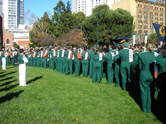 Emerald Bowl pep rally