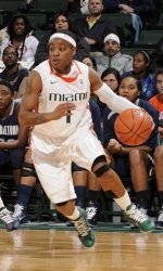 Miami's Williams Earns Third ACC Player of the Week Honor