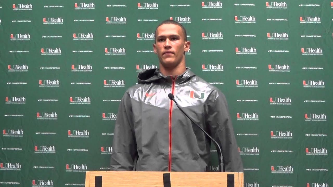 Quarterback Brad Kaaya - FAMU postgame (Sept. 6)