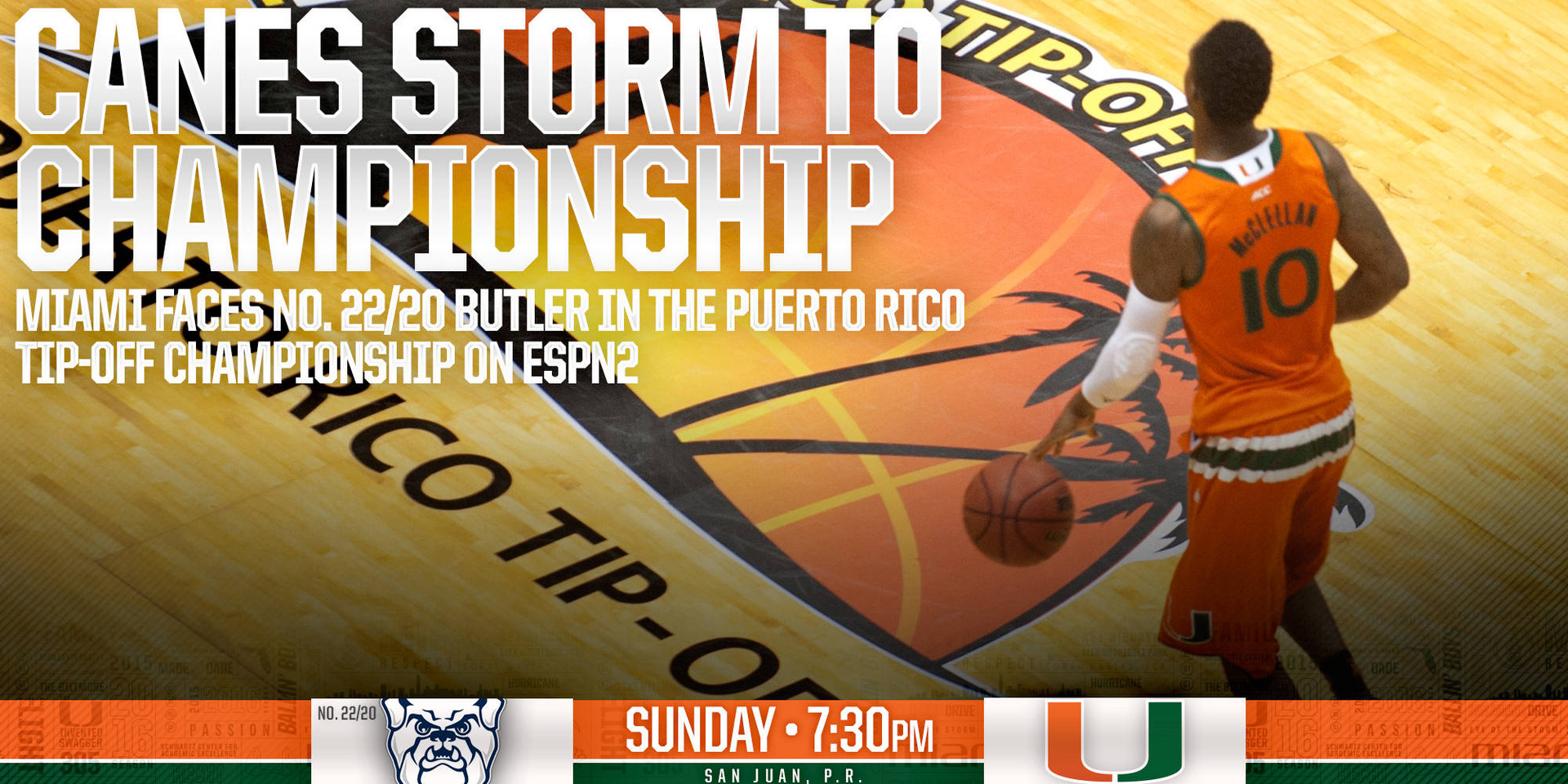 Game Day: Miami vs. No. 22/20 Butler -Nov. 22