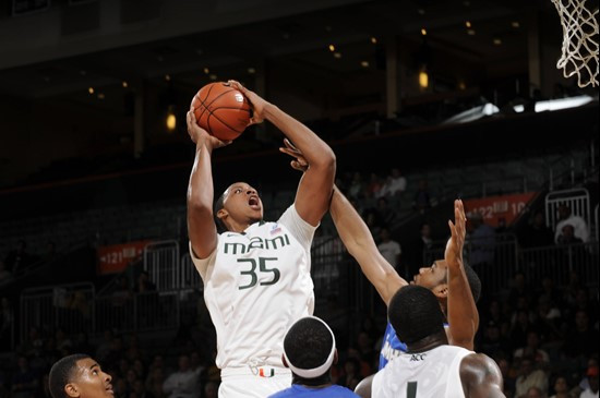 2012 Miami Hurricanes Men's Basketball vs Memphis