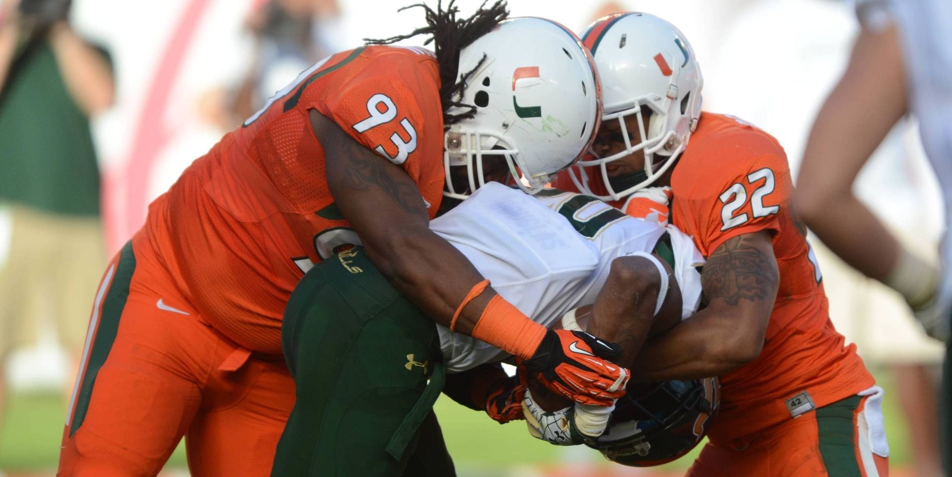 Bulled Over: Football Overwhelms USF, 40-9
