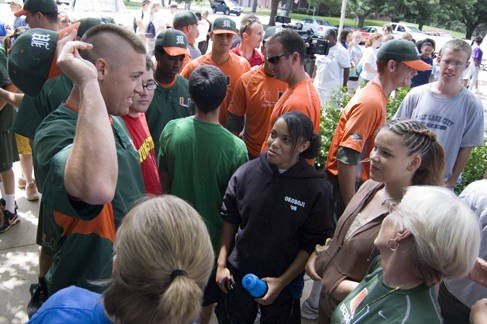 2008 Miami Hurricanes Baseball Team at the College World Series