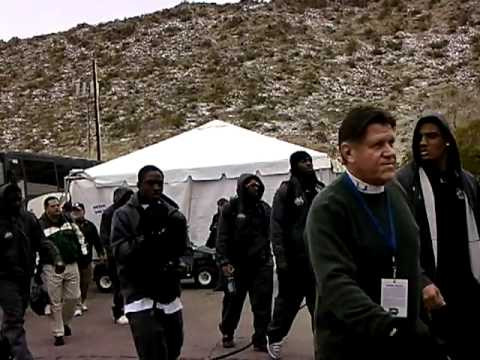 12/31/10 - 'Canes Arrive at the Sun Bowl