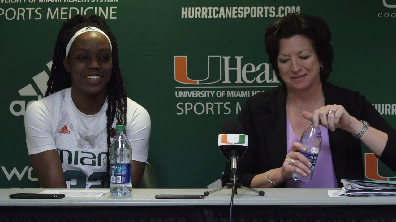 Katie Meier and Beatrice Mompremier | Post Game Presser vs. Pittsburgh | 3.1.20