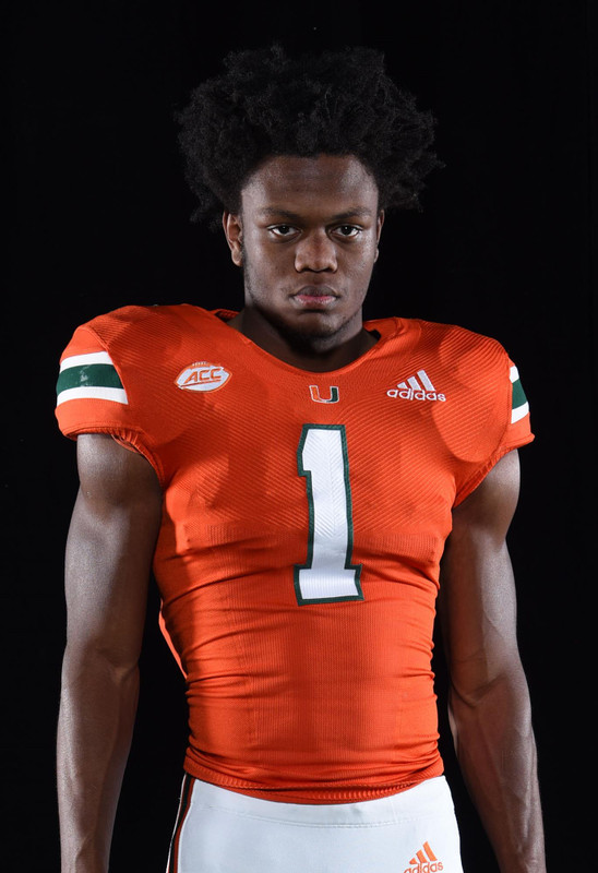 Sam Brooks Jr. - Football - University of Miami Athletics