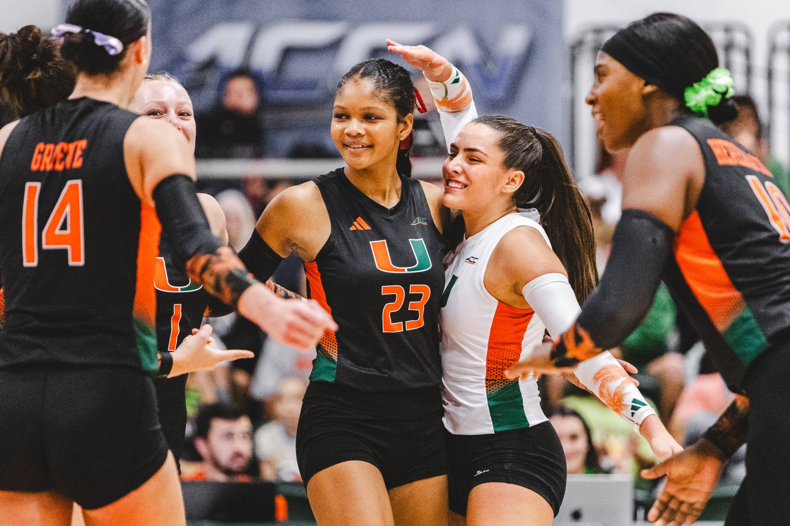 Canes Prevail Over NC State In Five-Set Thriller