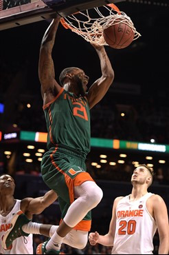 Miami vs. Syracuse, Mar. 8, 2017